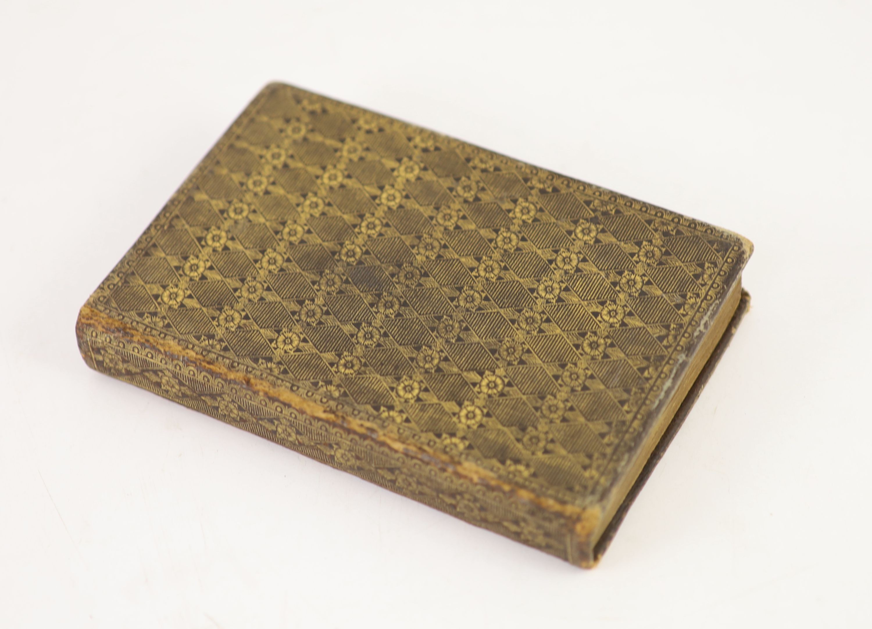Charles 1, King of England - Eikon Basilike. The Pourtraicture of His Sacred Majestie…. - [L.R. Royston], 1st edition, 12mo, stamped diced lozenge decorated calf, bookplate of Horace Walpole and a later bookplate, London